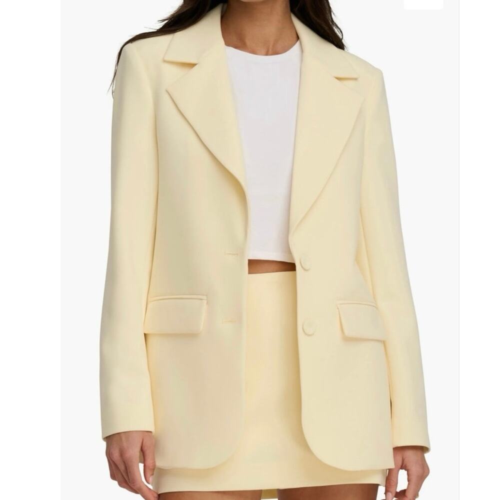 Favorite Daughter The Favorite Yellow Oversize Blazer XS
